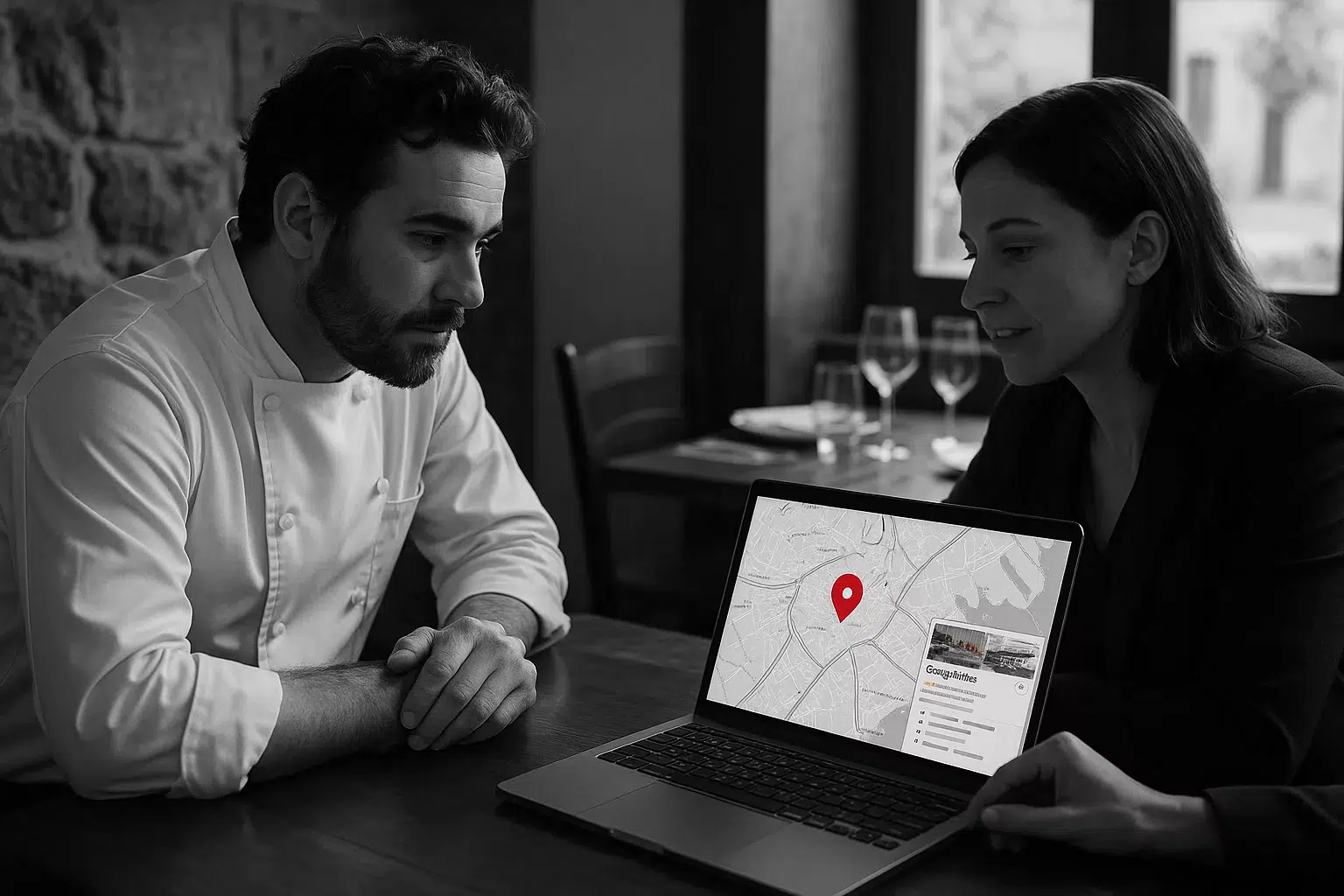 Google maps para restaurantes