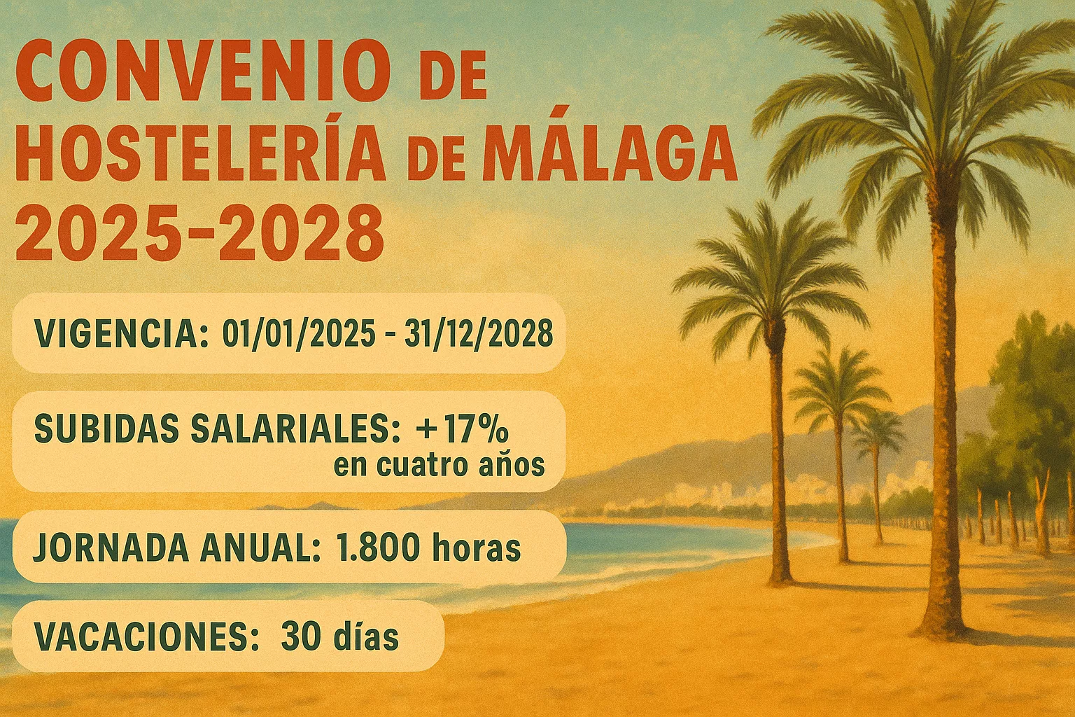 Convenio de Hostelería de Málaga