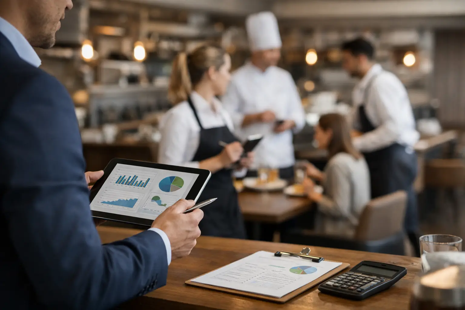 Cómo medir productividad de personal restaurante