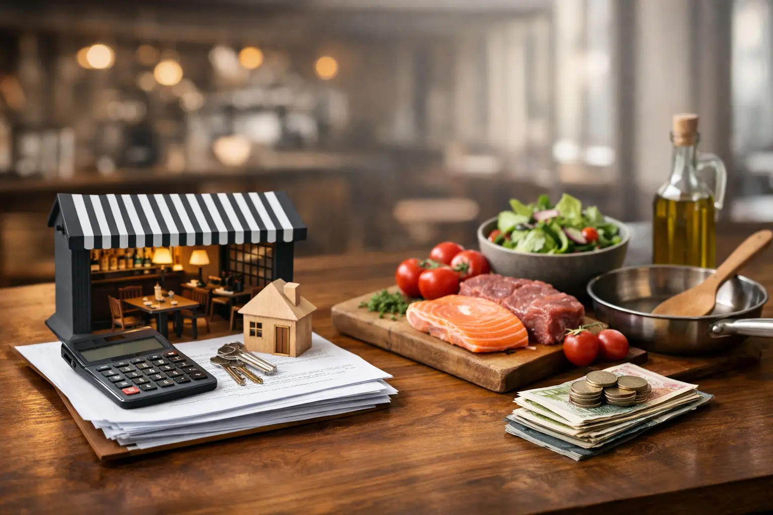 Costes fijos versus variables en restaurantes