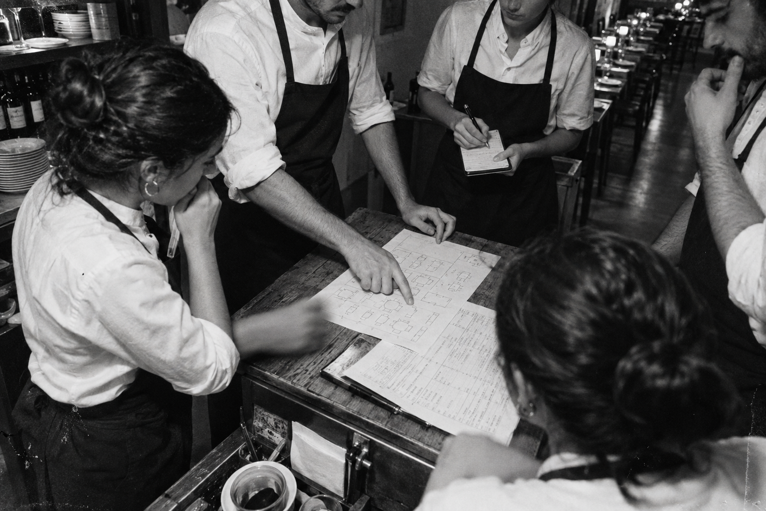 Gestión de personal en restaurantes