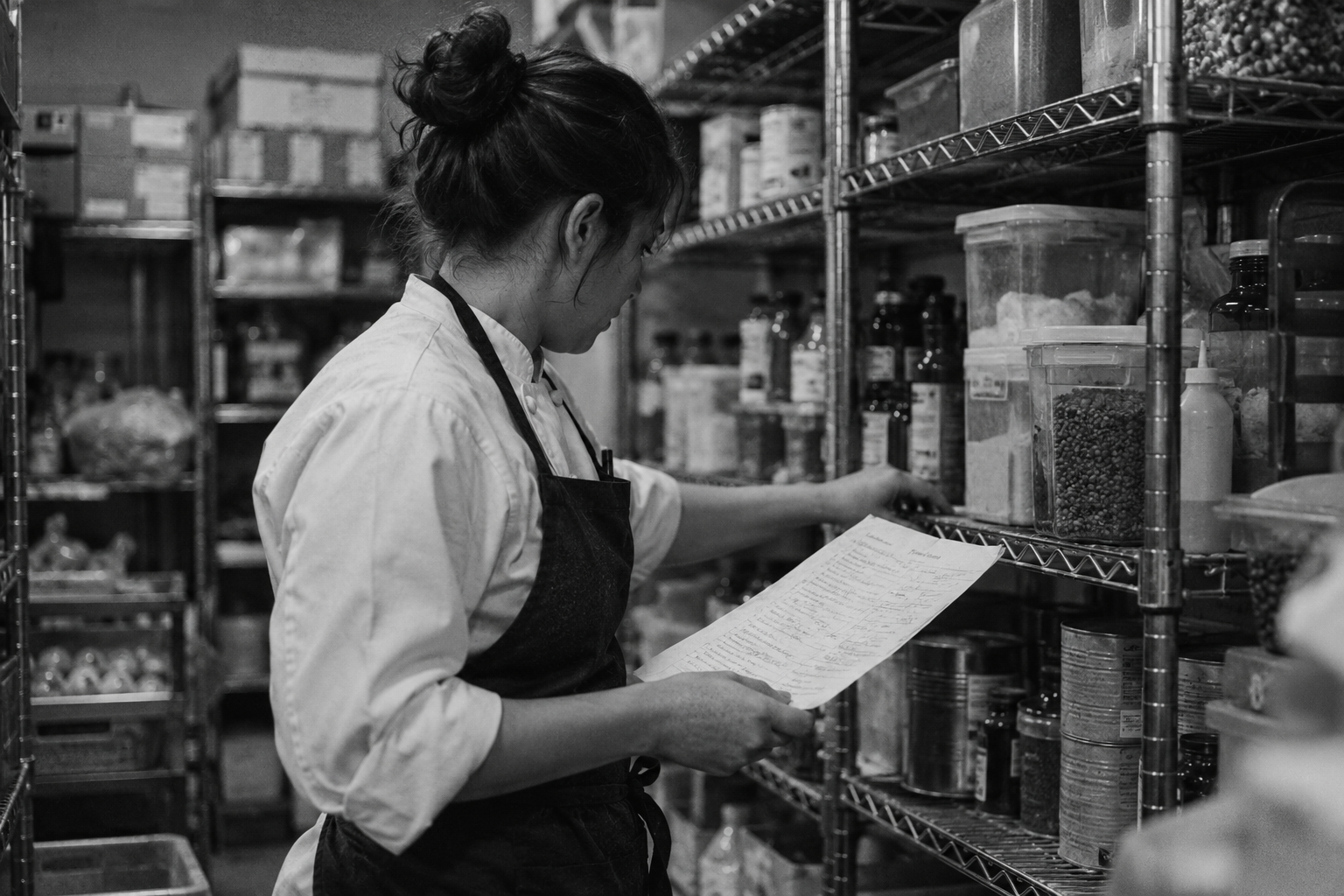 Inventario de restaurante